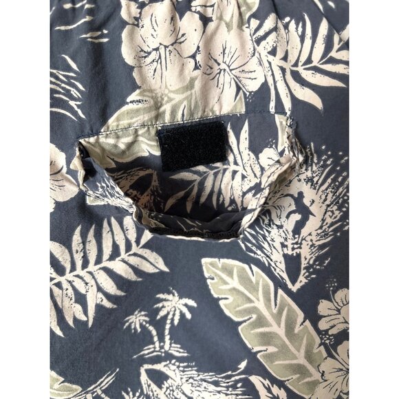 Burma Bibas Swim Trunks Size XL Men's Tropical Floral Print Lined Pockets‎ - Picture 7 of 9